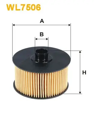 Масляный фильтр WIXFILTRON WL7506