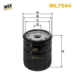 Масляный фильтр WIXFILTRON WL7544
