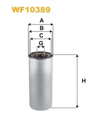 Топливный фильтр WIXFILTRON WF10389