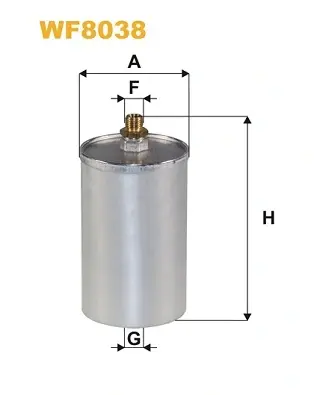 Топливный фильтр WIXFILTRON WF8038
