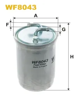 Топливный фильтр WIXFILTRON WF8043