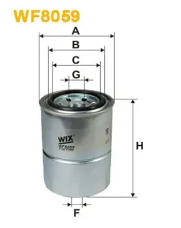Паливний (топливный) фільтр WIXFILTRON WF8059