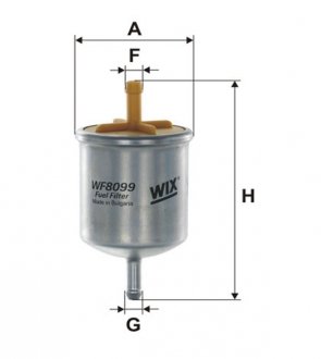 Паливний (топливный) фільтр wixfiltron WF8099
