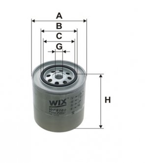 Паливний (топливный) фільтр wixfiltron WF8162