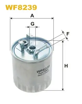 Топливный фильтр WIXFILTRON WF8239