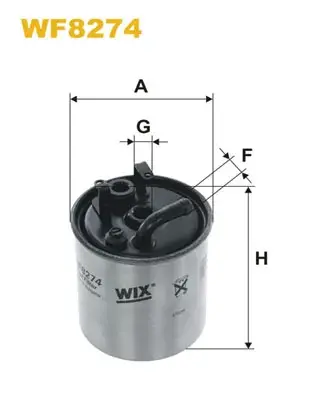 Топливный фильтр WIXFILTRON WF8274