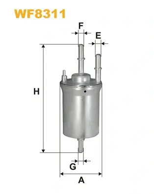 Топливный фильтр WIXFILTRON WF8311