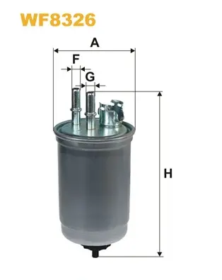 Топливный фильтр WIXFILTRON WF8326