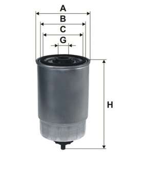 Паливний (топливный) фільтр wixfiltron WF8398