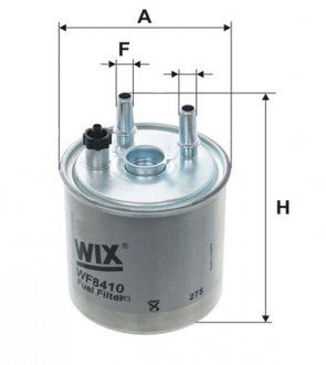 Топливный фильтр wixfiltron WF8410