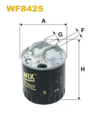 Топливный фильтр WIXFILTRON WF8425