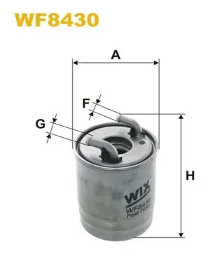 Топливный фильтр WIXFILTRON WF8430