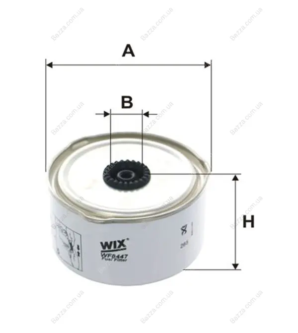 Паливний фільтр WIXFILTRON WF8447 (фото 1)