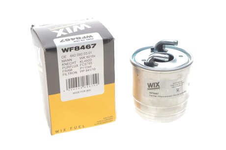 Паливний (топливный) фільтр wixfiltron WF8467