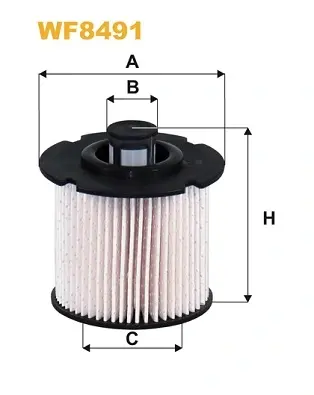 Топливный фильтр WIXFILTRON WF8491