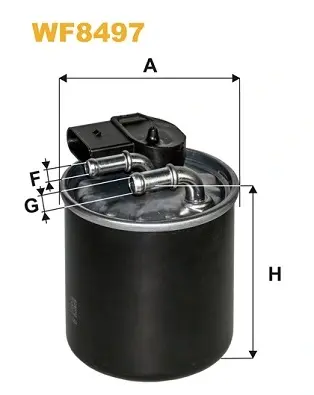 Топливный фильтр WIXFILTRON WF8497