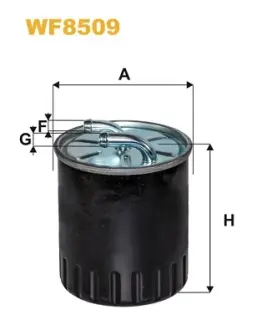 Паливний фільтр WIXFILTRON WF8509