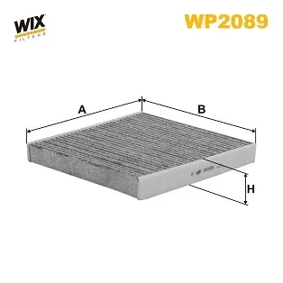Вугільний фільтр салону WIXFILTRON WP2089