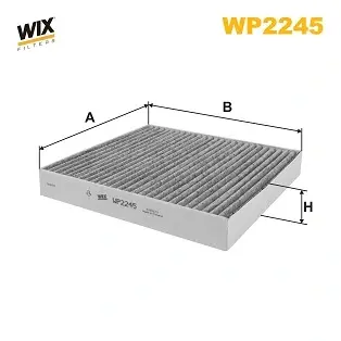 Угольный фильтр салона WIXFILTRON WP2245