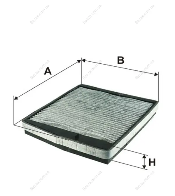 Вугільний фільтр салону WIXFILTRON WP9101 (фото 1)