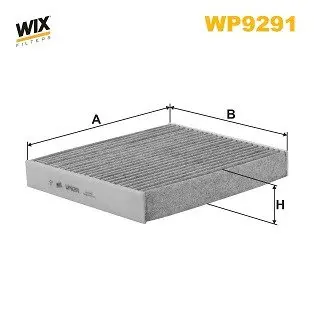 Угольный фильтр салона WIXFILTRON WP9291