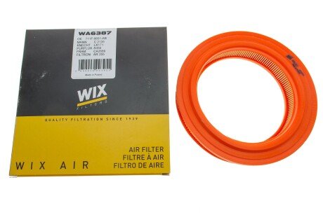 Повітряний фільтр wixfiltron WA6387
