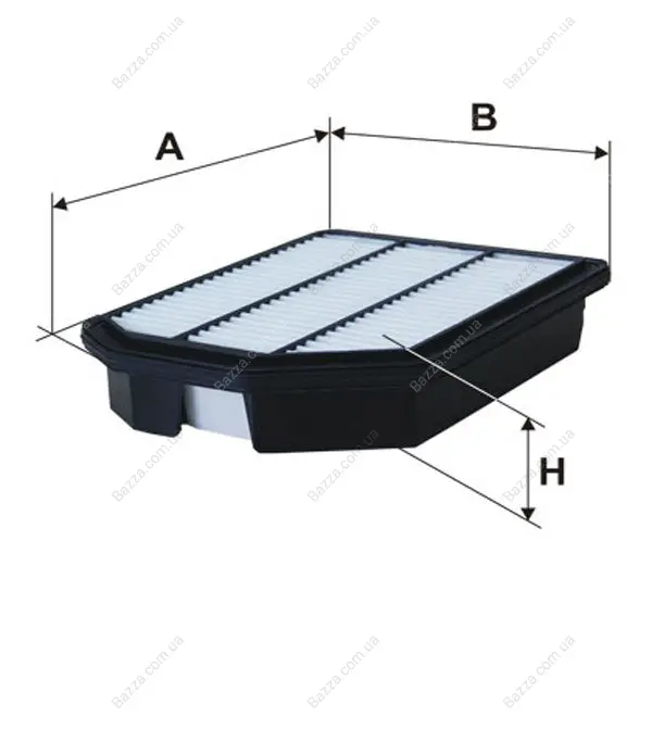 Повітряний фільтр WIXFILTRON WA9642 (фото 1)