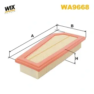 Повітряний фільтр WIXFILTRON WA9668