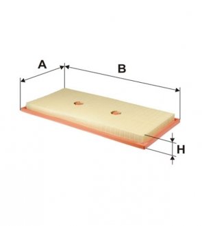 Повітряний фільтр wixfiltron WA9784