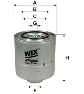 Повітряний фільтр wixfiltron WF8060