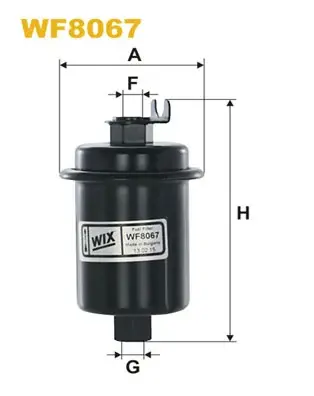 Воздушный фильтр WIXFILTRON WF8067