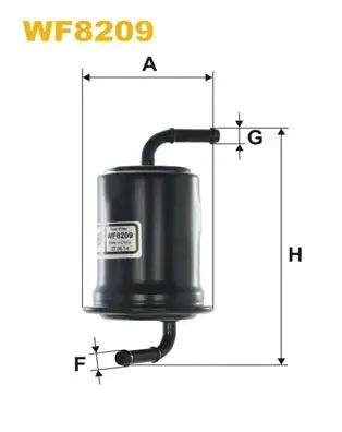 Воздушный фильтр WIXFILTRON WF8209