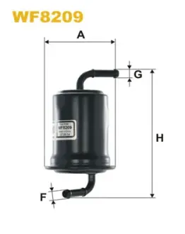 Воздушный фильтр WIXFILTRON WF8209