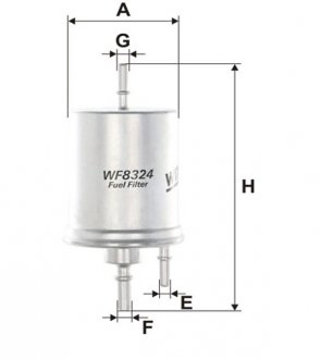 Воздушный фильтр wixfiltron WF8324