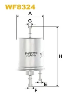 Повітряний фільтр WIXFILTRON WF8324