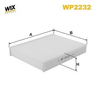 (K1438) wixfiltron WP2232