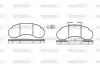 Передние тормозные колодки WOKING P0423.20
