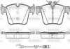 Колодки ручного (стоячого) тормоза woking P14163.20