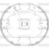 Колодки ручного (стоячого) тормоза WOKING Z472700