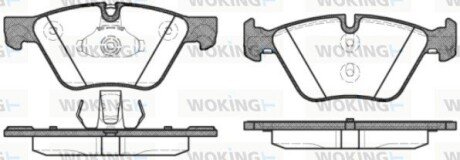 Передние тормозные колодки woking P11523.30 на Бмв F10