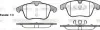 Передние тормозные колодки WOKING P13193.00