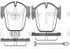 Передні тормозні (гальмівні) колодки woking P15513.01