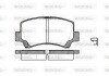 Передние тормозные колодки woking P6103.02