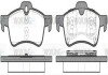 Задні тормозні (гальмівні) колодки woking P9623.00