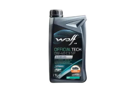 OFFICIALTECH 0W-40 C3 SP 1Lx12 WOLF 1052018