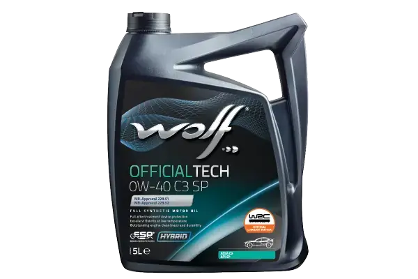 OFFICIALTECH 0W-40 C3 SP 5Lx4 WOLF 1052036