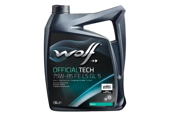 OFFICIALTECH 75W-85 FE LS GL 5 5Lx4 - NEW WOLF 1053179