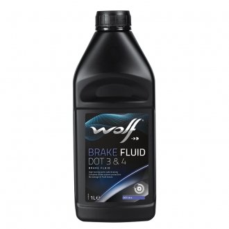 BRAKE FLUID DOT 3&4 1Lx12 wolf 8307805 на Ниссан Micra к11