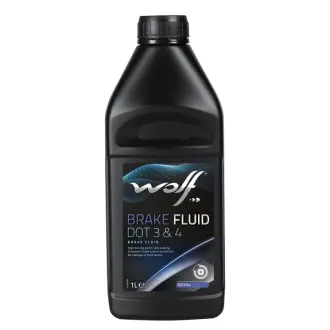BRAKE FLUID DOT 3&4 1Lx12 WOLF 8307805
