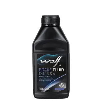 BRAKE FLUID DOT 3&4 500MLx12 WOLF 8307706 Хонда Прелюд